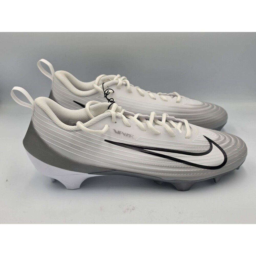 Nike Vapor Speed 3 White Wolf Grey Football Cleats Men's Size 11.5 FB3303-100